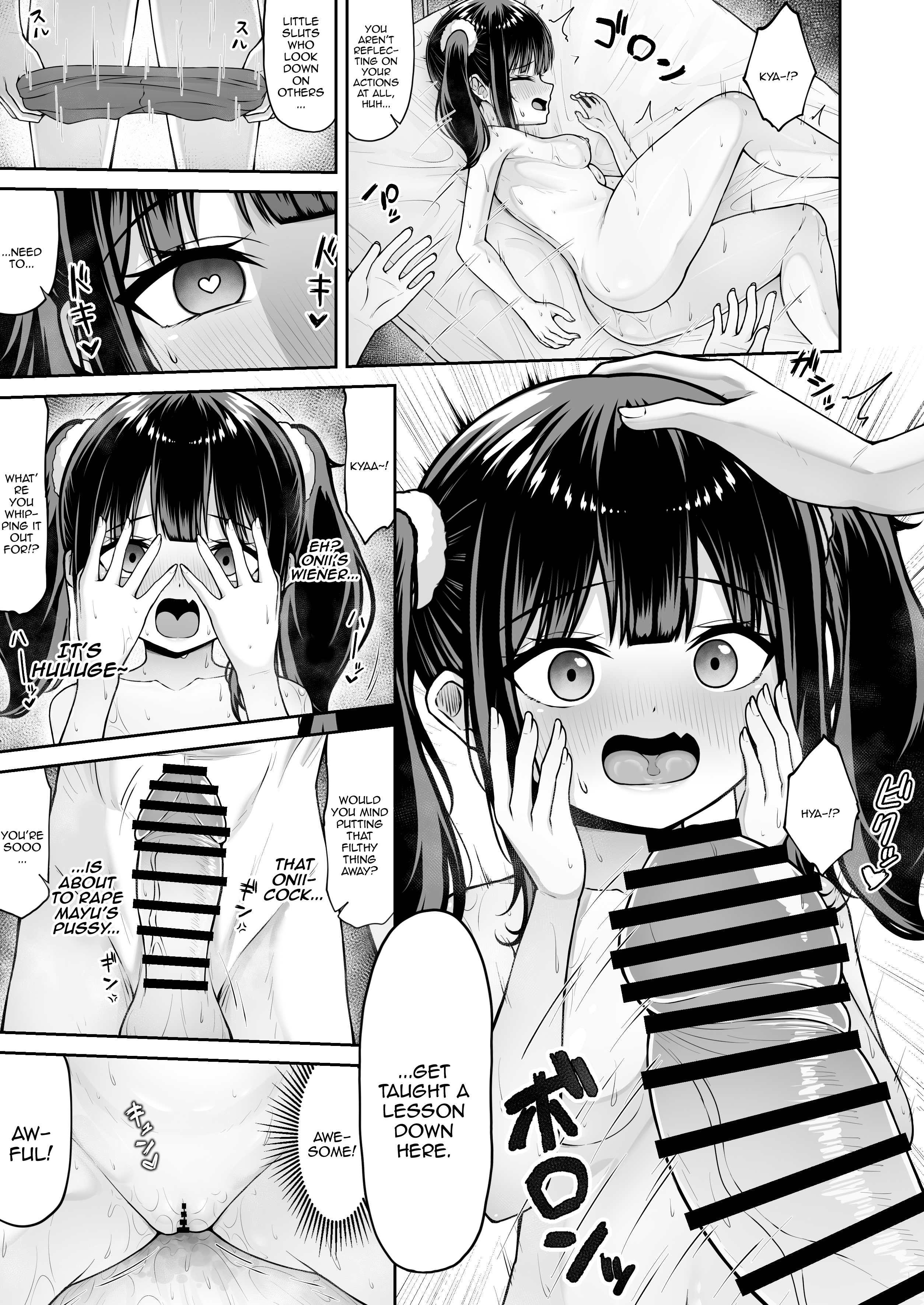 hentai manga My Bratty Little Sister Is Not Honest - First Part